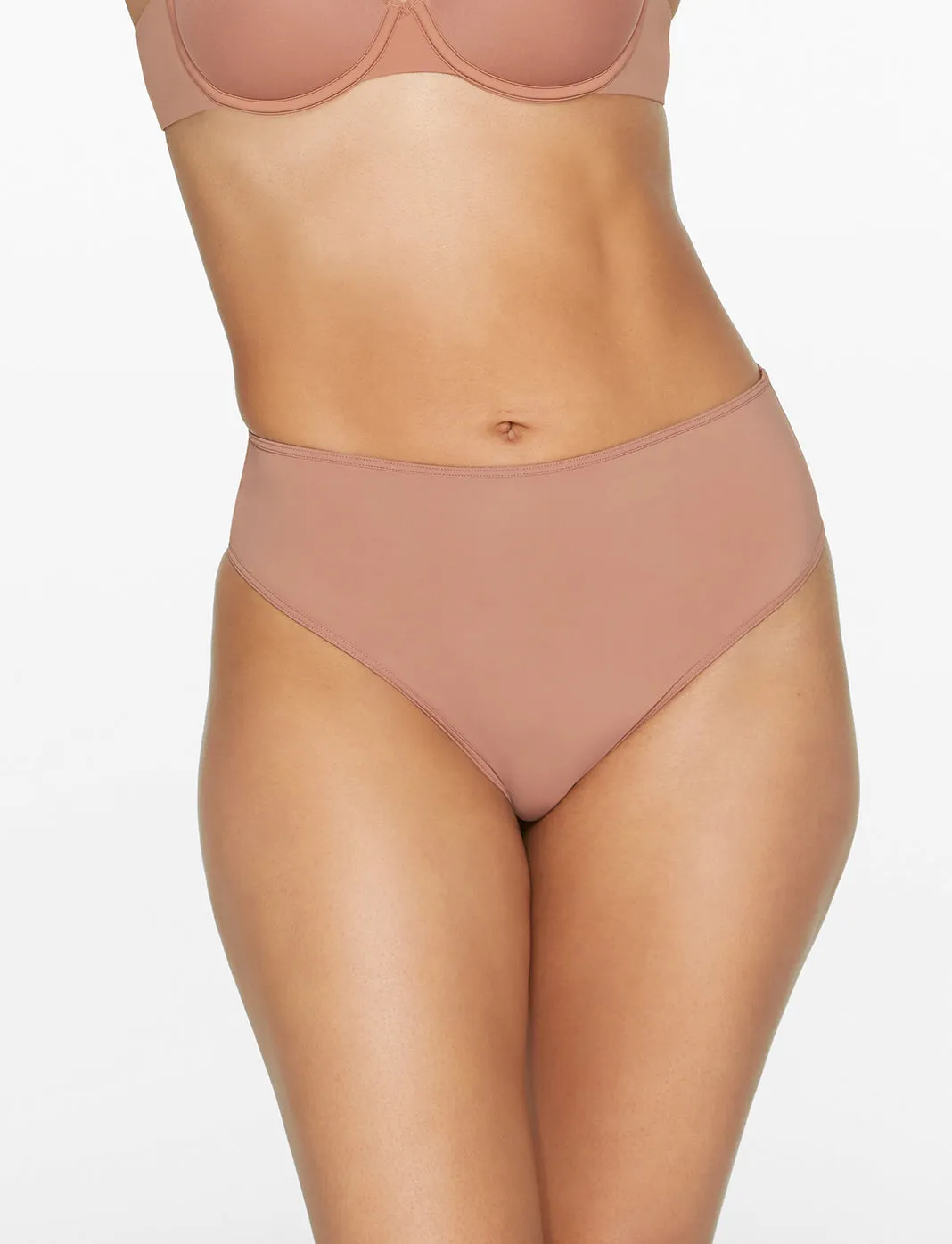 24/7® Classic High Waist Thong 3 Pack Box
