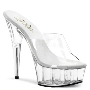 6 Inch Heel DELIGHT-601 Clear