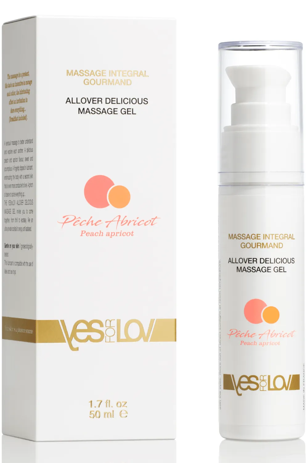 Allover Delicious Gel Peach Apricot 50ml