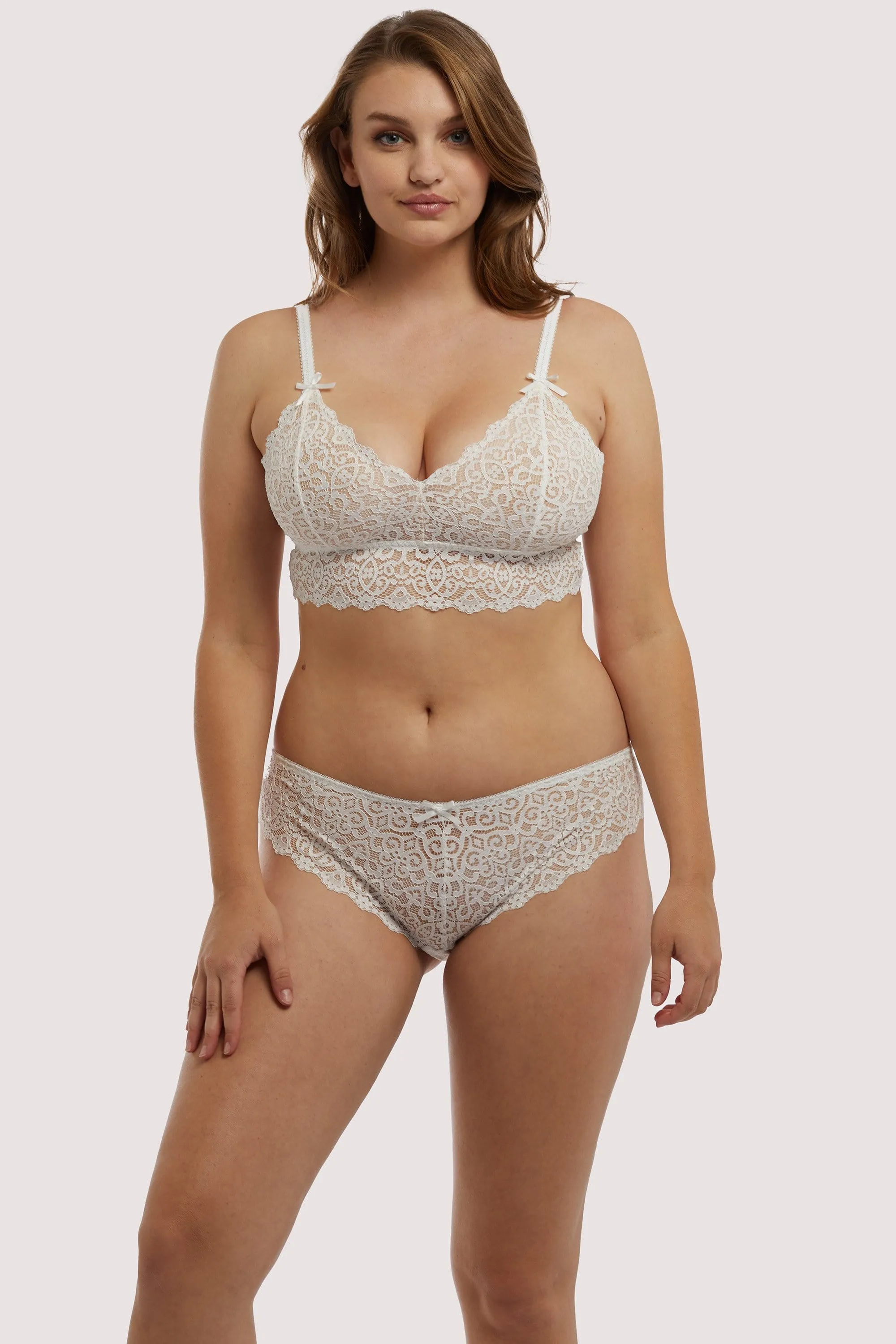 Ariana Ivory Everyday Lace Bralette