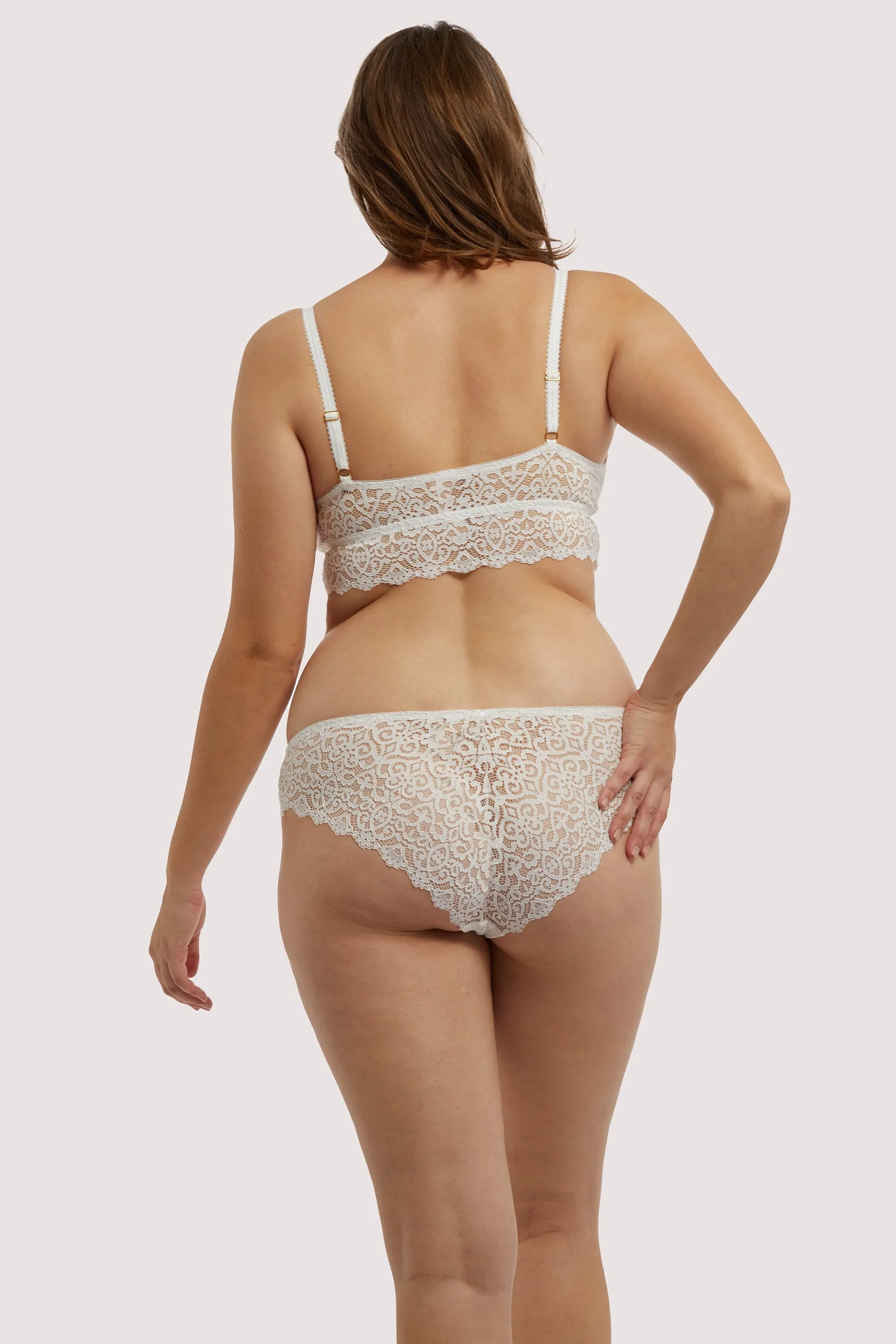 Ariana Ivory Everyday Lace Bralette