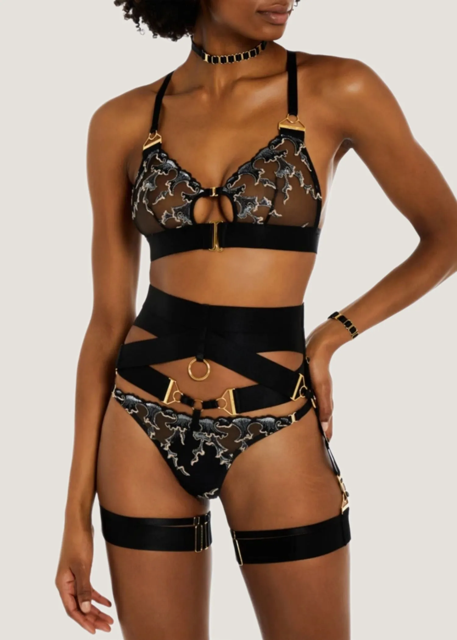Aurea Suspender (Black)