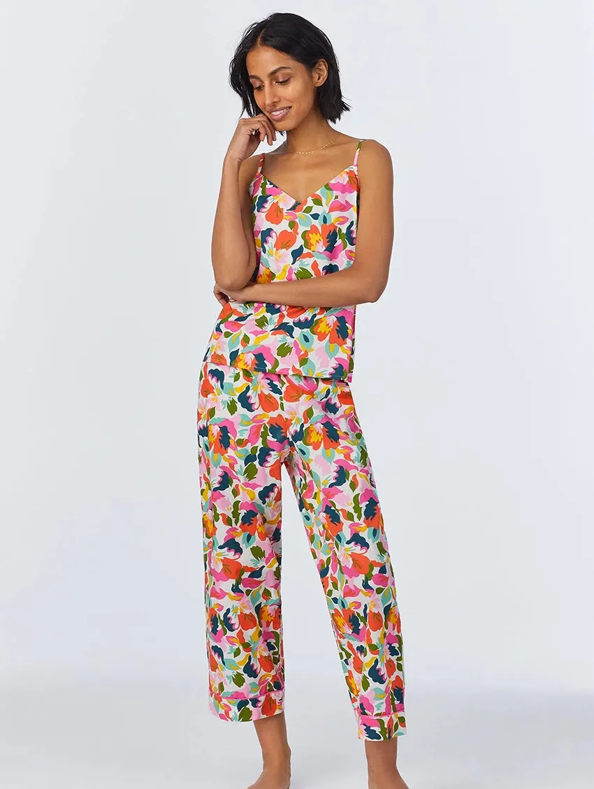 Bed Head Woven Cotton Cami and Cropped PJ Set