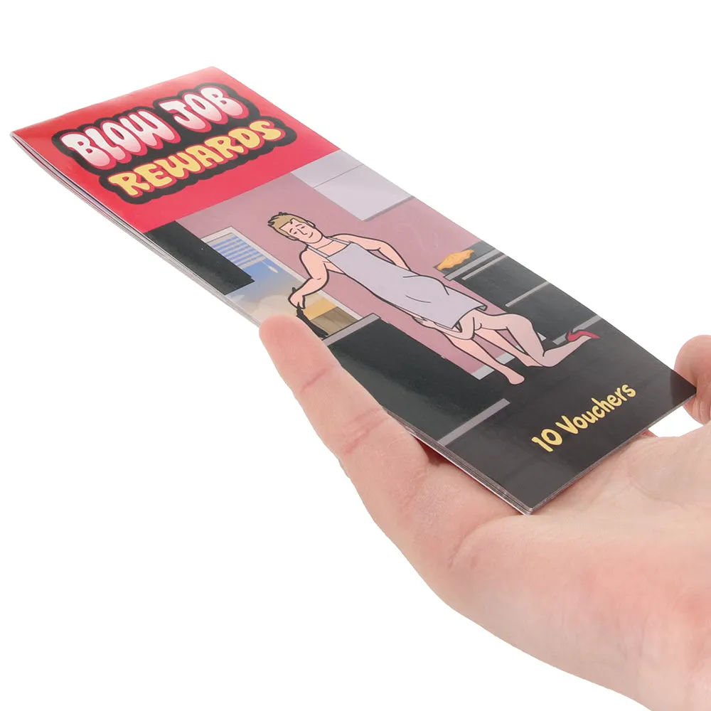 Blow Job Rewards Voucher Booklet