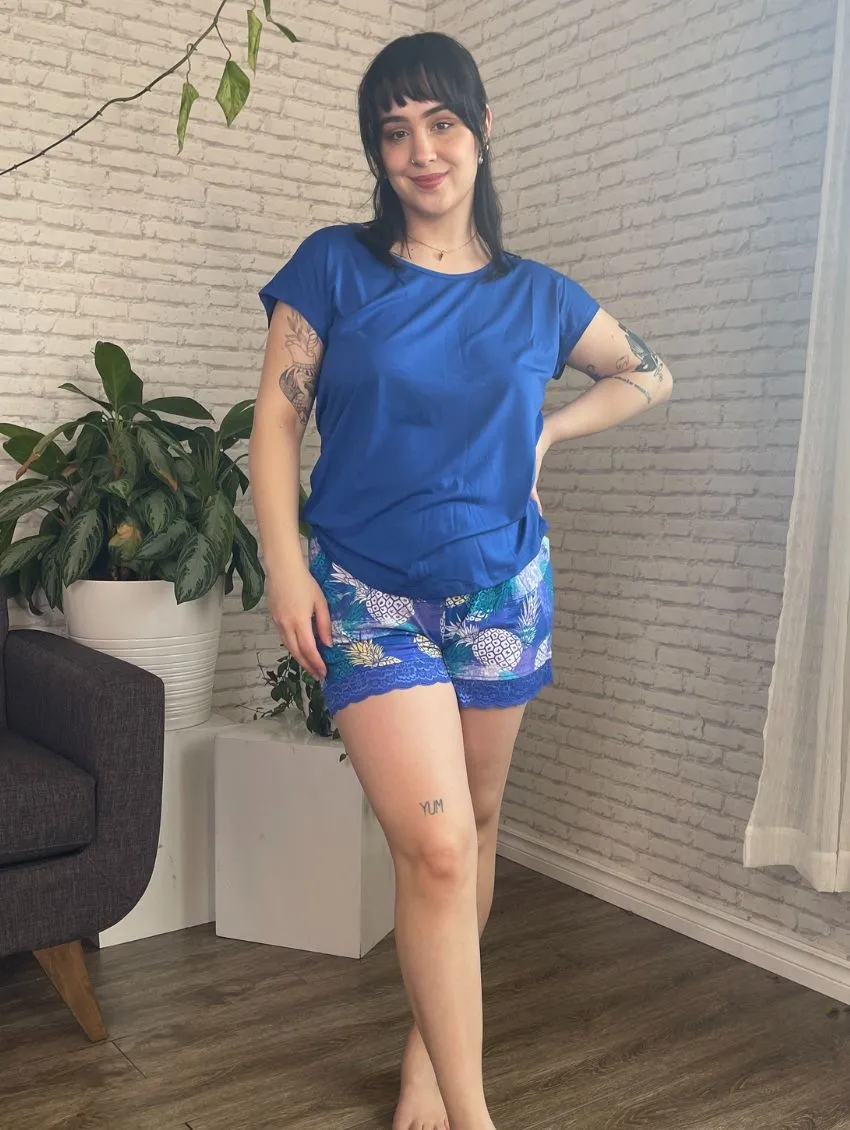 Cool Girl Mai Tai Boxer PJ Set