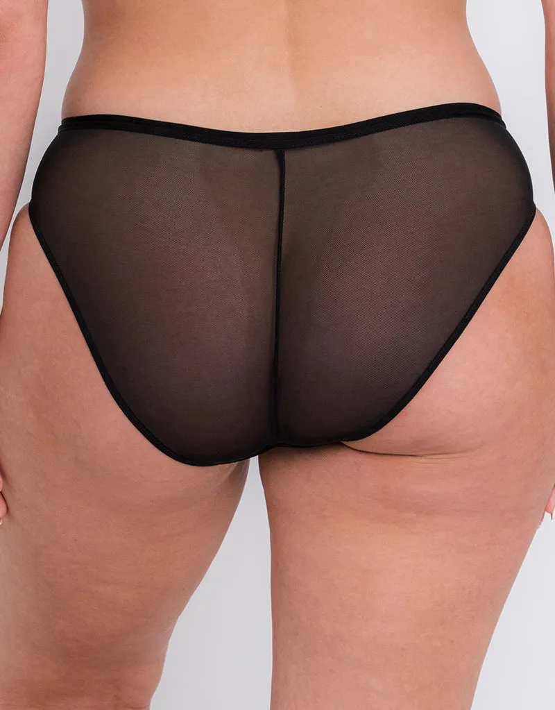 Curvy Kate WonderFull Vibe High Leg Brief Black