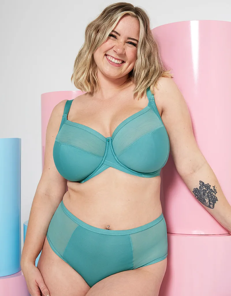 Curvy Kate WonderFully Short Mineral Blue