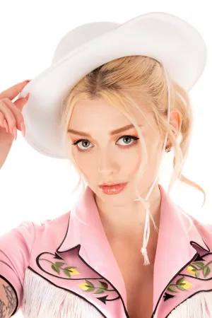 Desert Rose Cowgirl Hat
