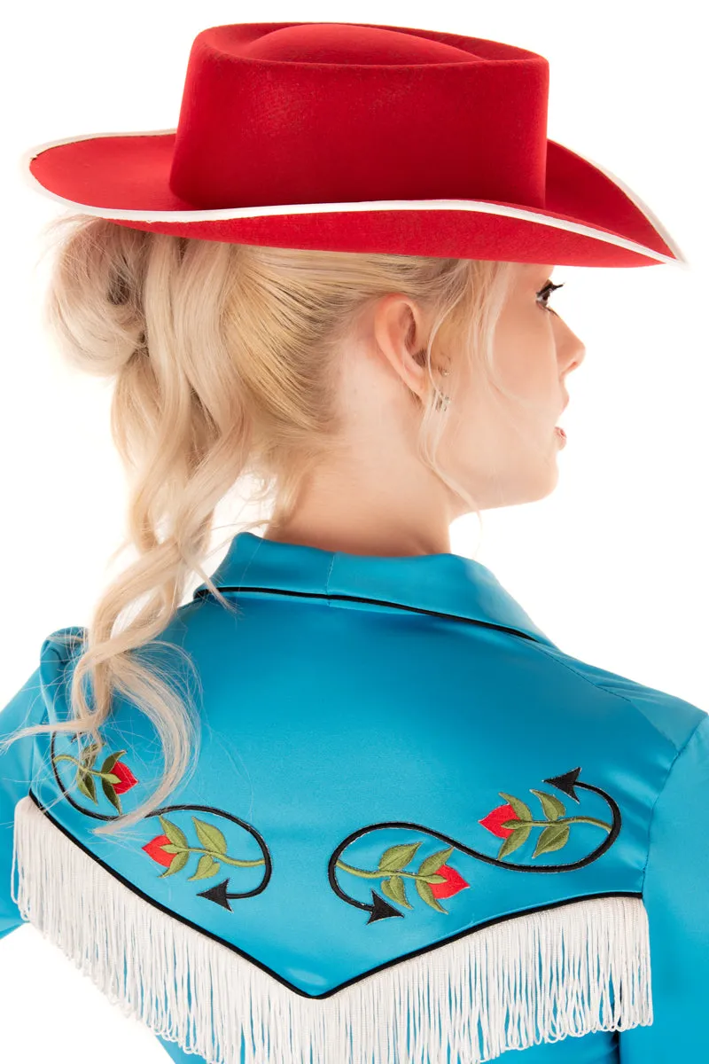 Desert Rose Cowgirl Hat