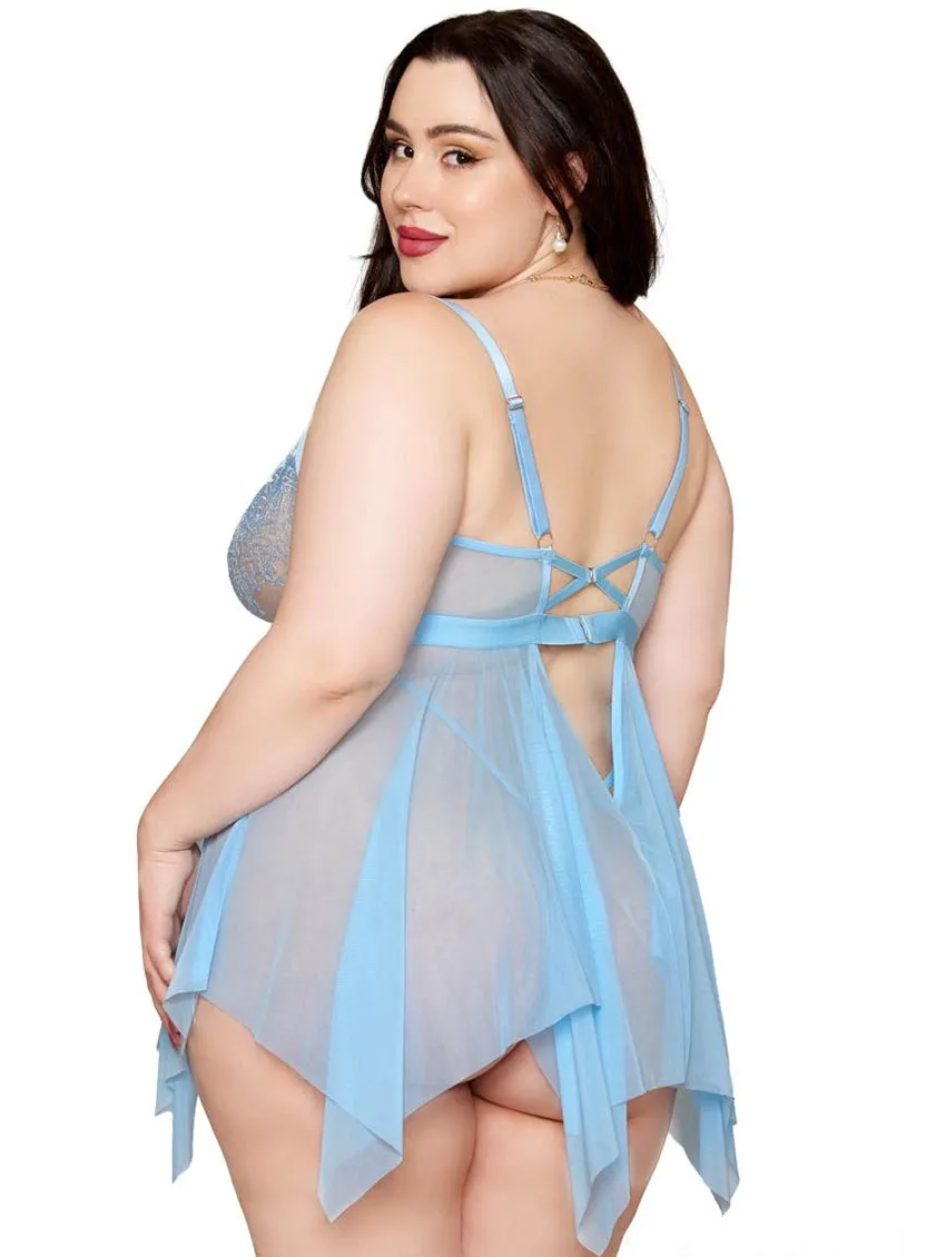 Dreamgirl Handkerchief Babydoll