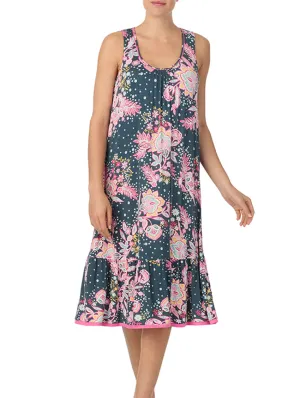 Ellen Tracy Sleeveless Midi Gown