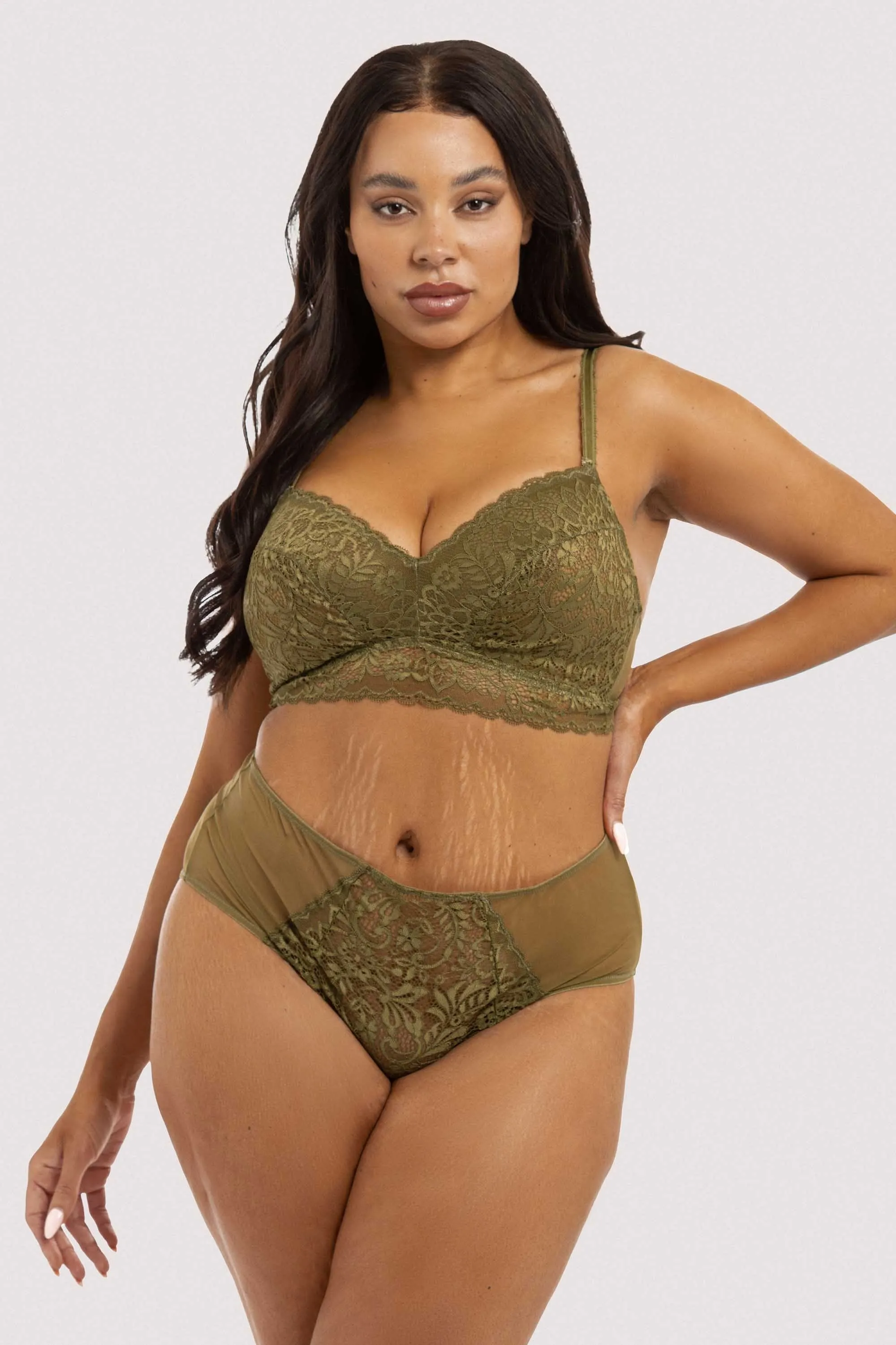 Emma Olive Highwaist Brief