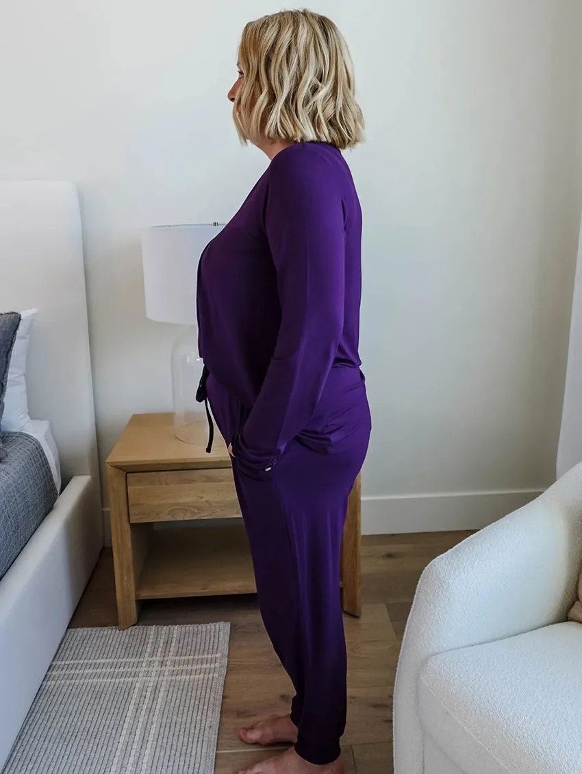 Georgia Rylan Long Sleeve and Jogger PJ Set