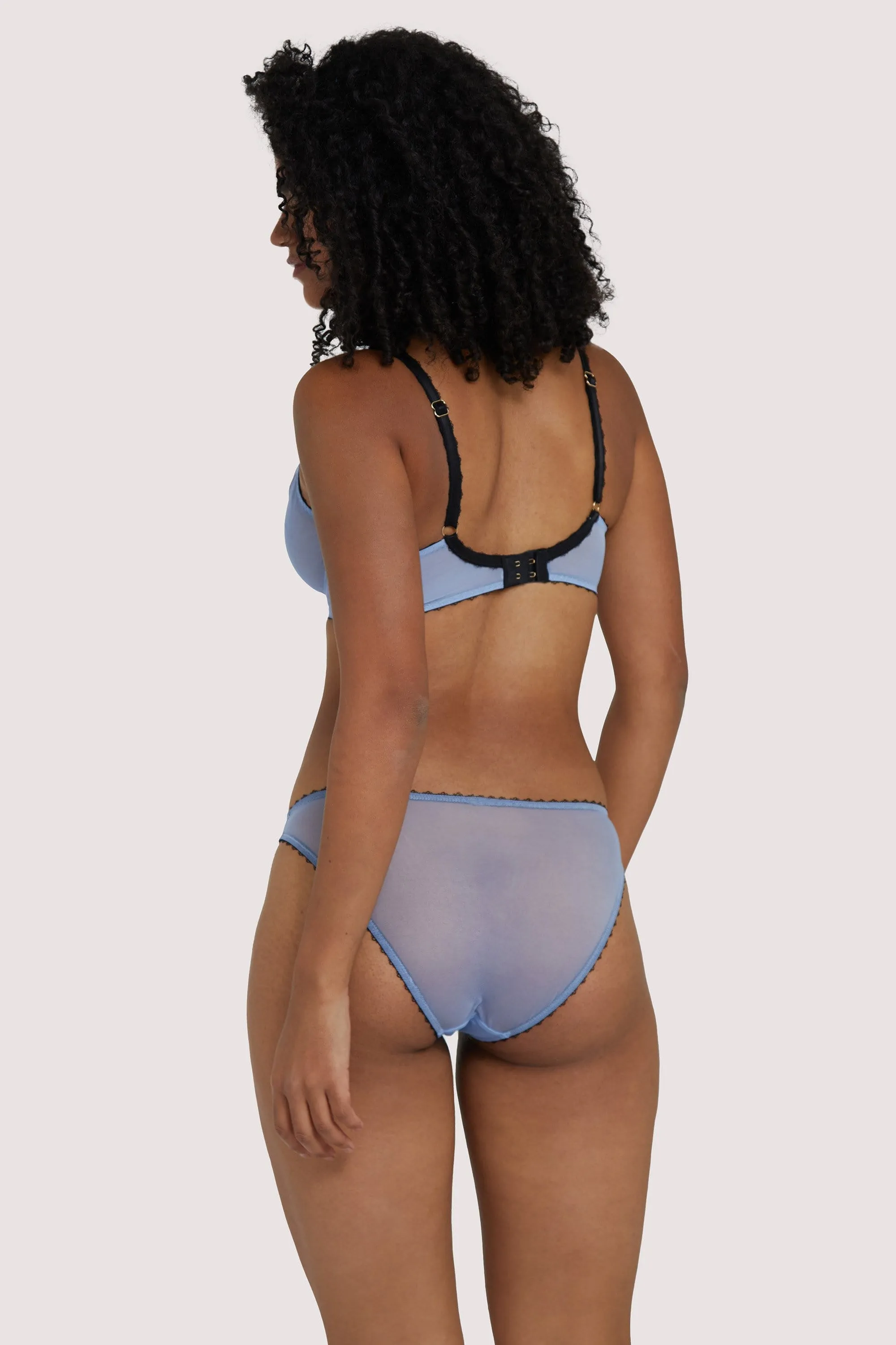 Grace Lavender Mesh Brief
