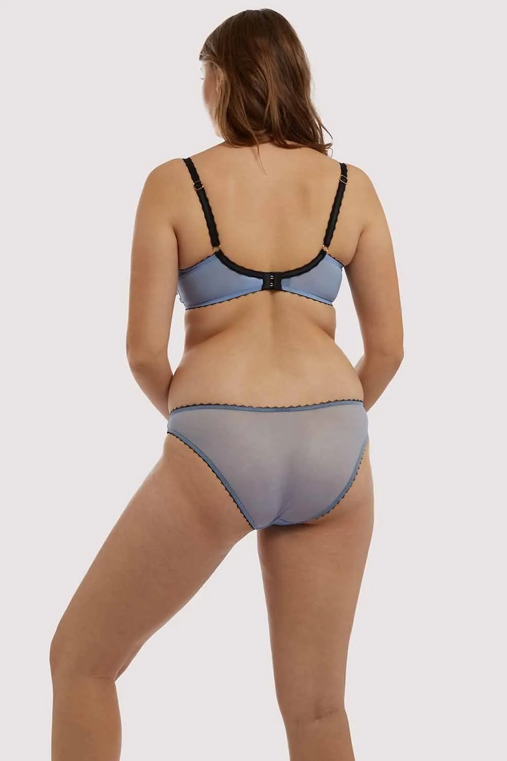 Grace Lavender Mesh Brief