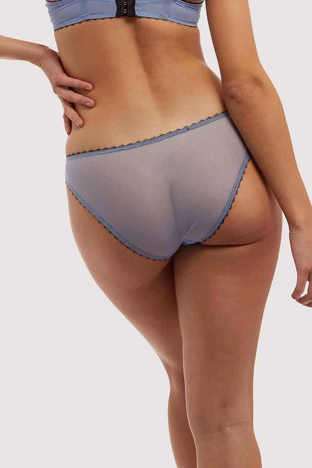 Grace Lavender Mesh Brief