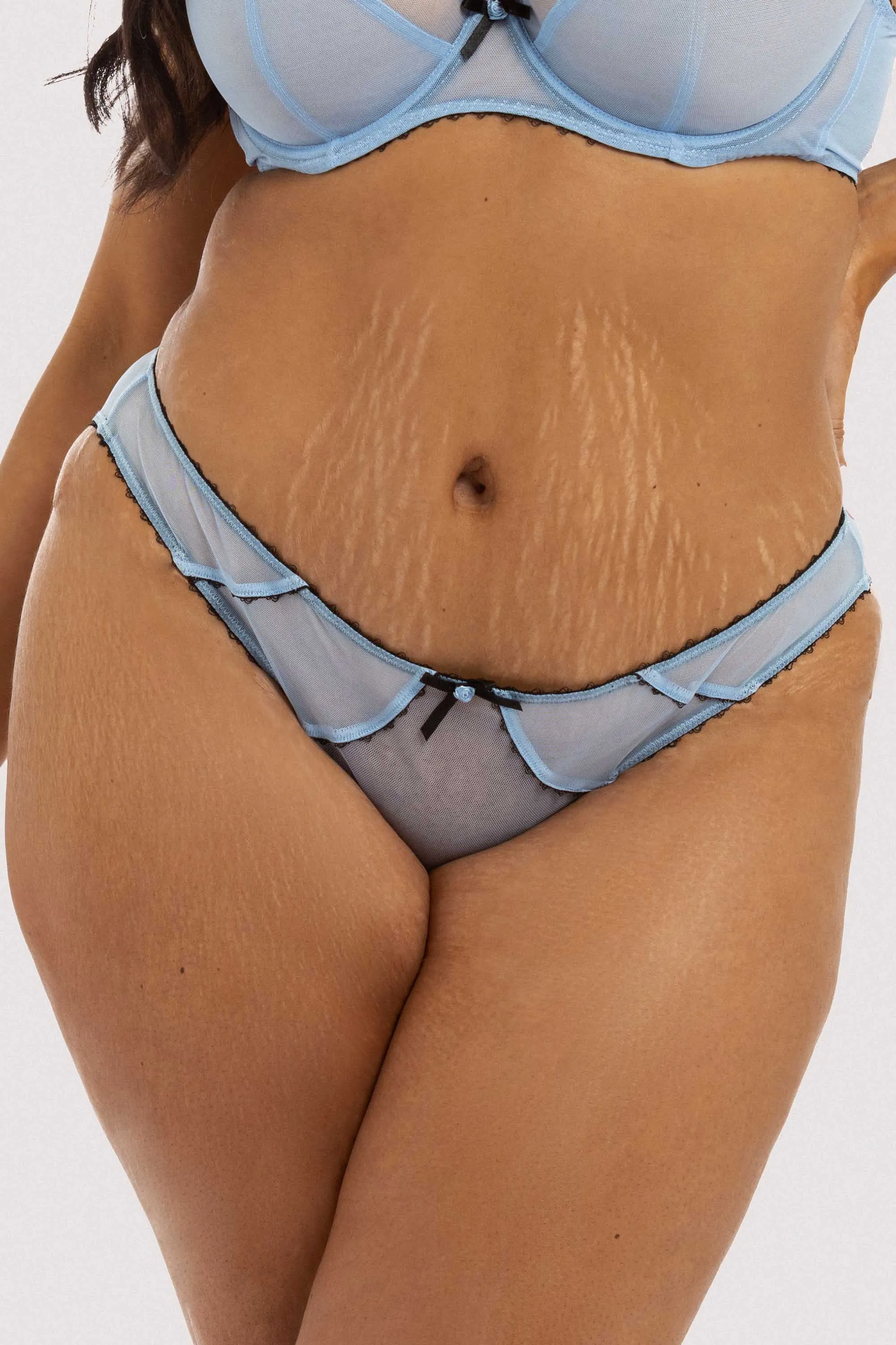 Grace Lavender Mesh Brief