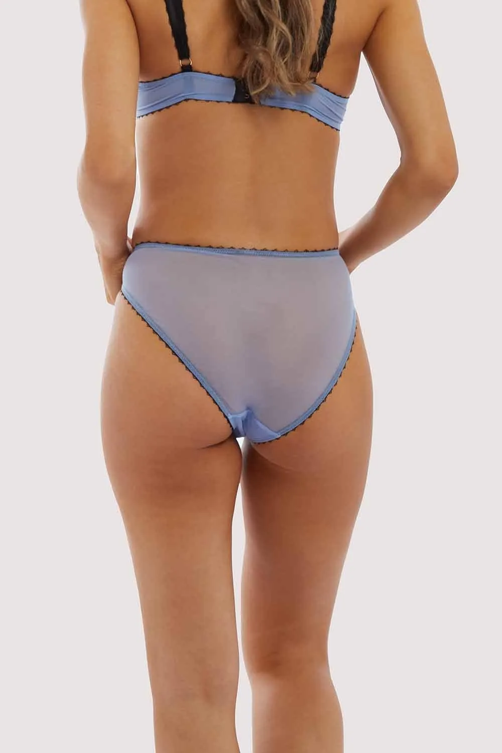 Grace Lavender Mesh Brief