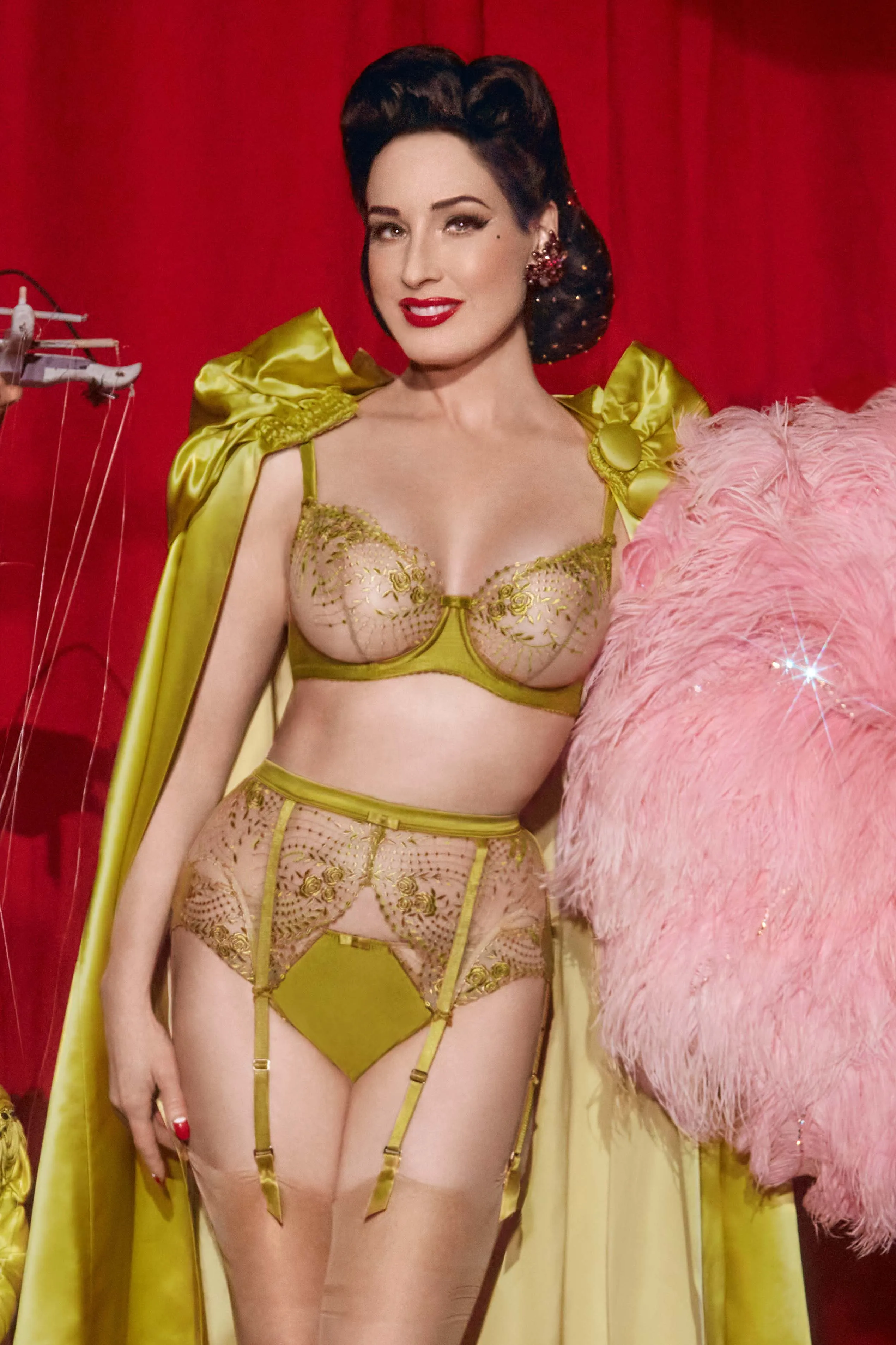 Julies' Roses Chartreuse Brief