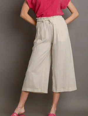 Linen Wide Leg Pants