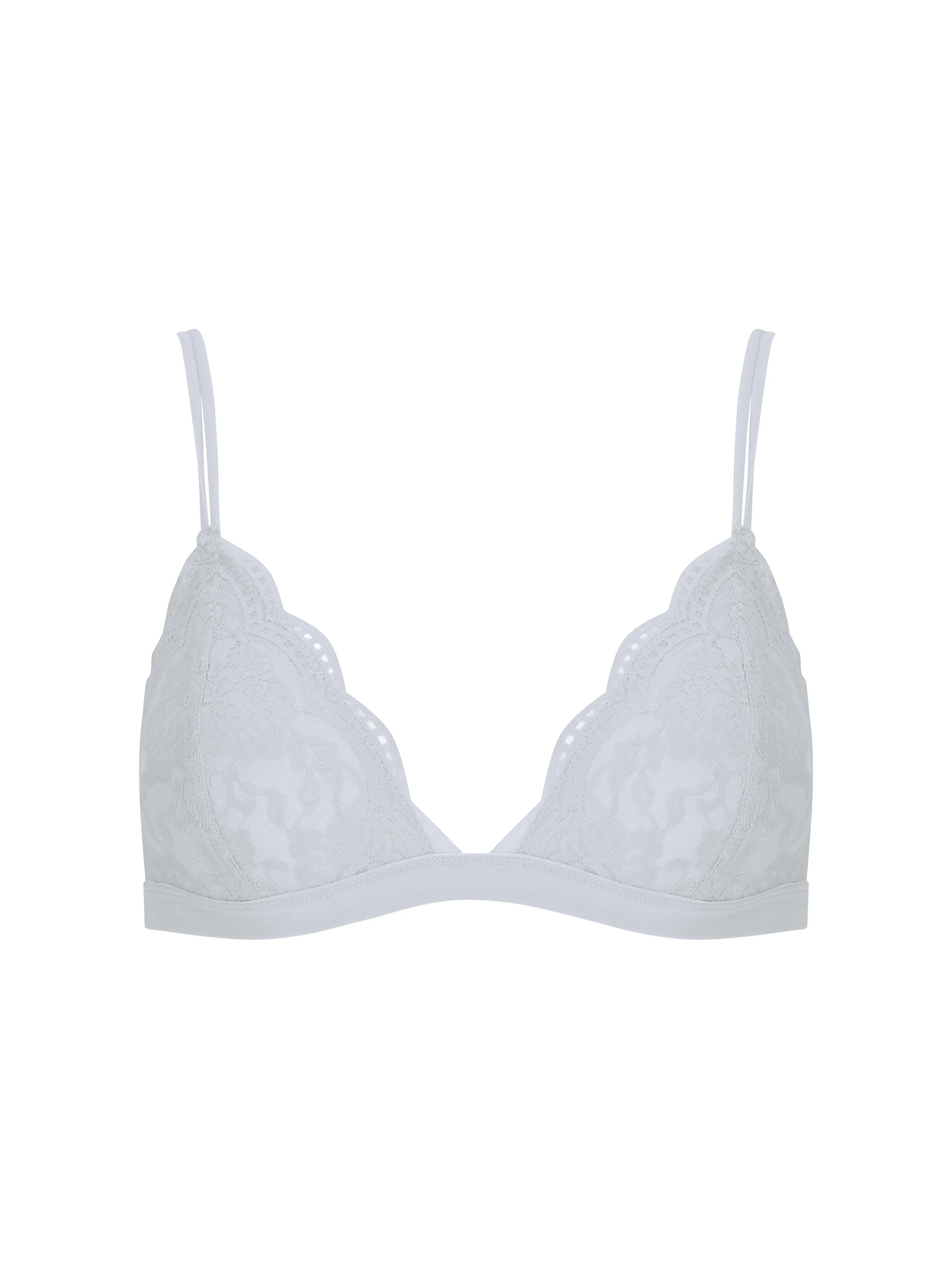 Loren Bralette - White