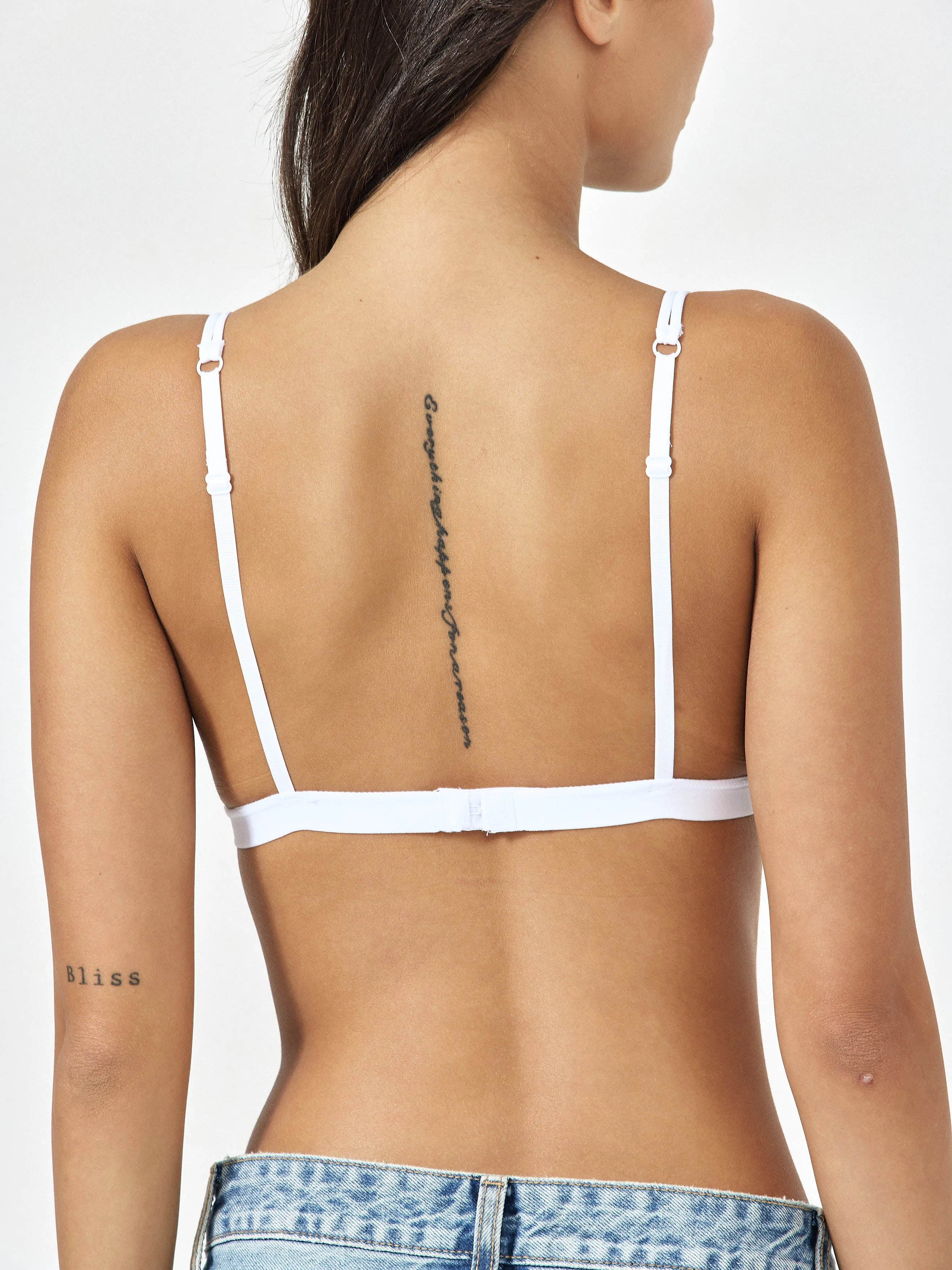 Loren Bralette - White