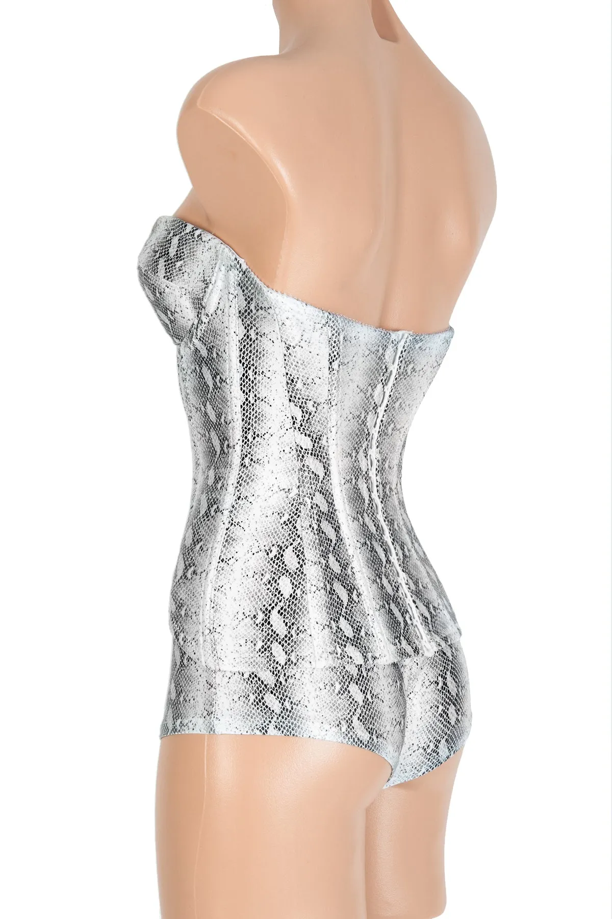 Naked Carousel Deep V Stretch Corset
