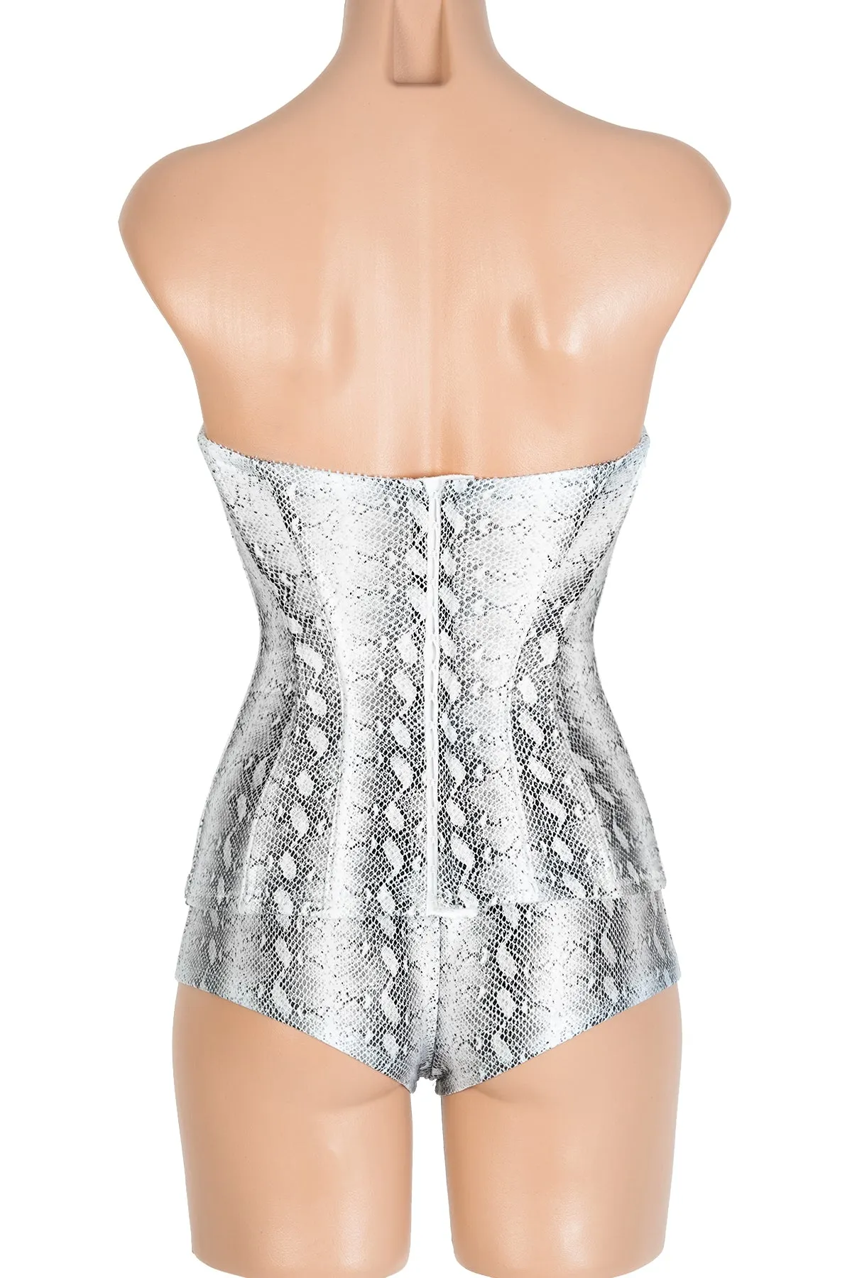 Naked Carousel Deep V Stretch Corset