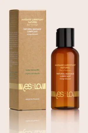 Natural Massage Lubricant Orange Blossom 100ml