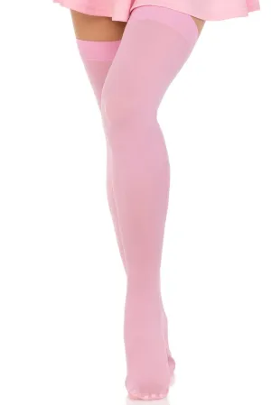 Opaque Thigh Highs
