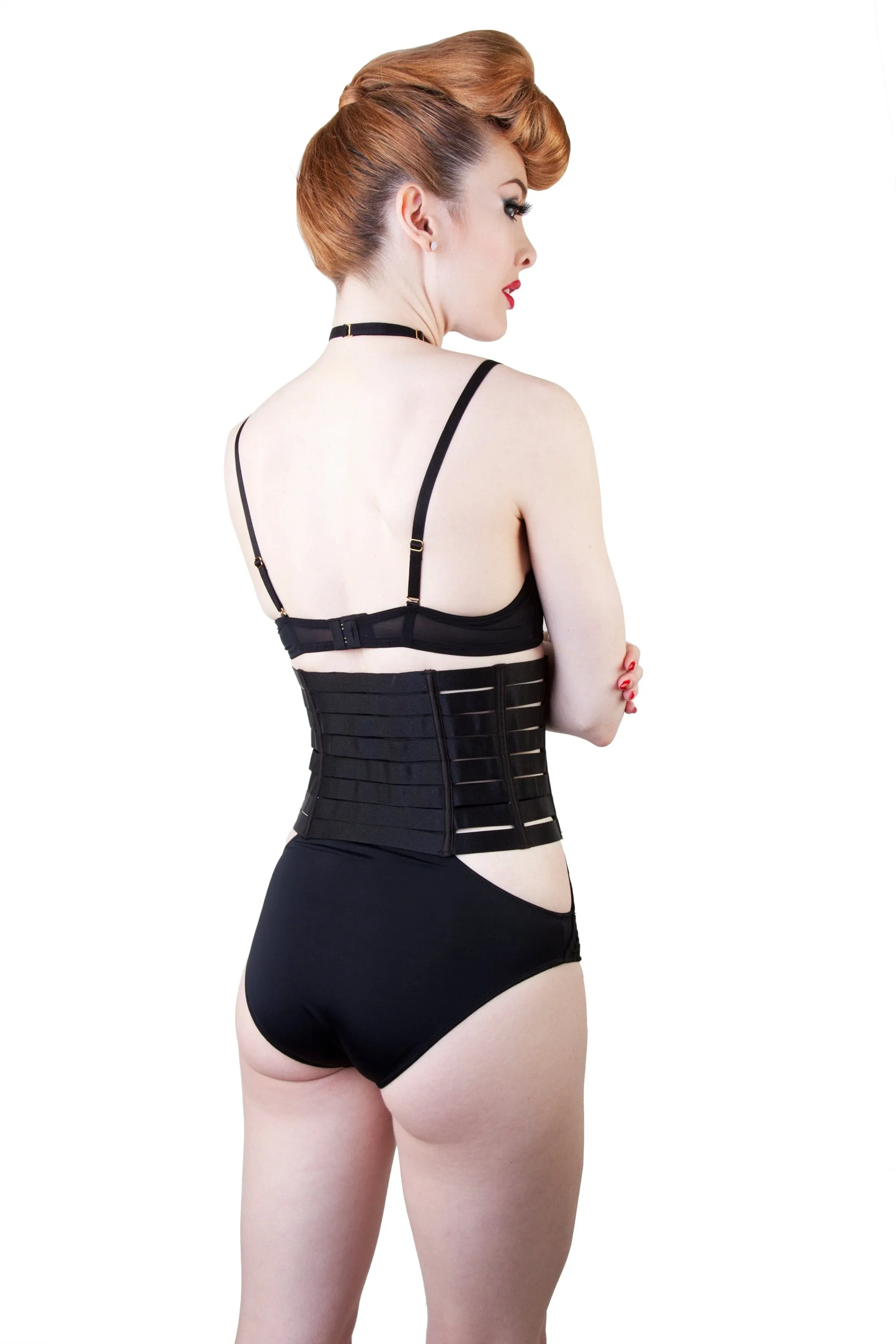 Peek & Beau Kendalle Elasticated Zip Waspie
