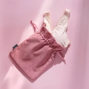 Pink pouch