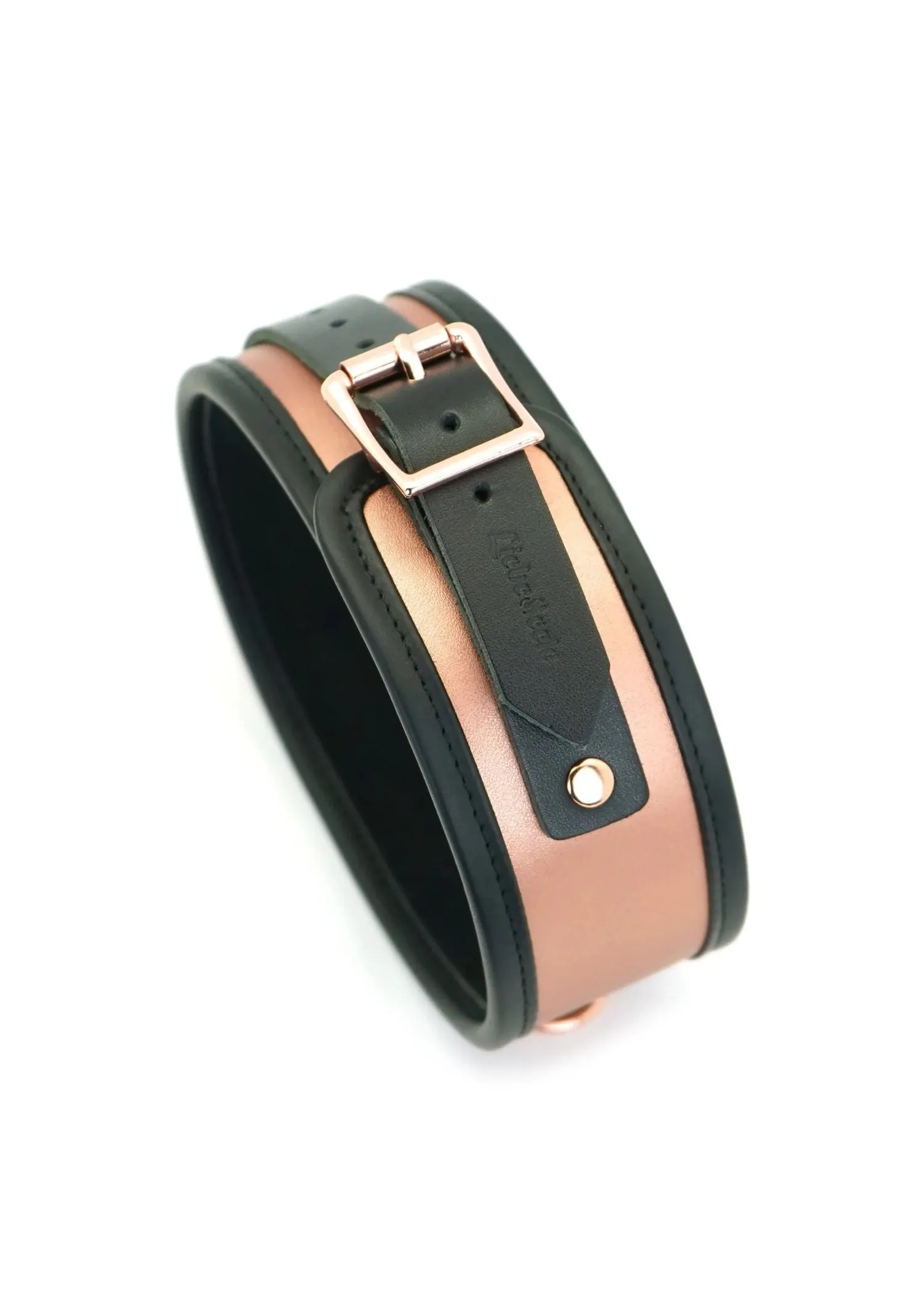 Rose Gold Memory Collar and Leash