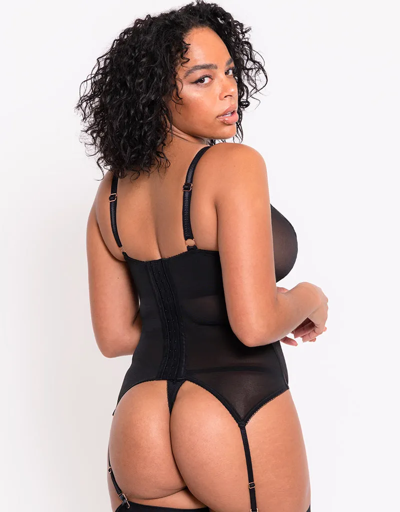 Scantilly Fascinate Thong Black