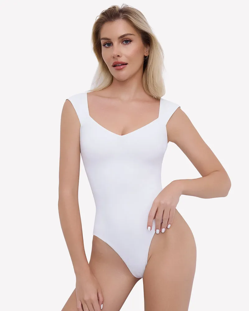 Seamless Tank Top Thong Body Suit