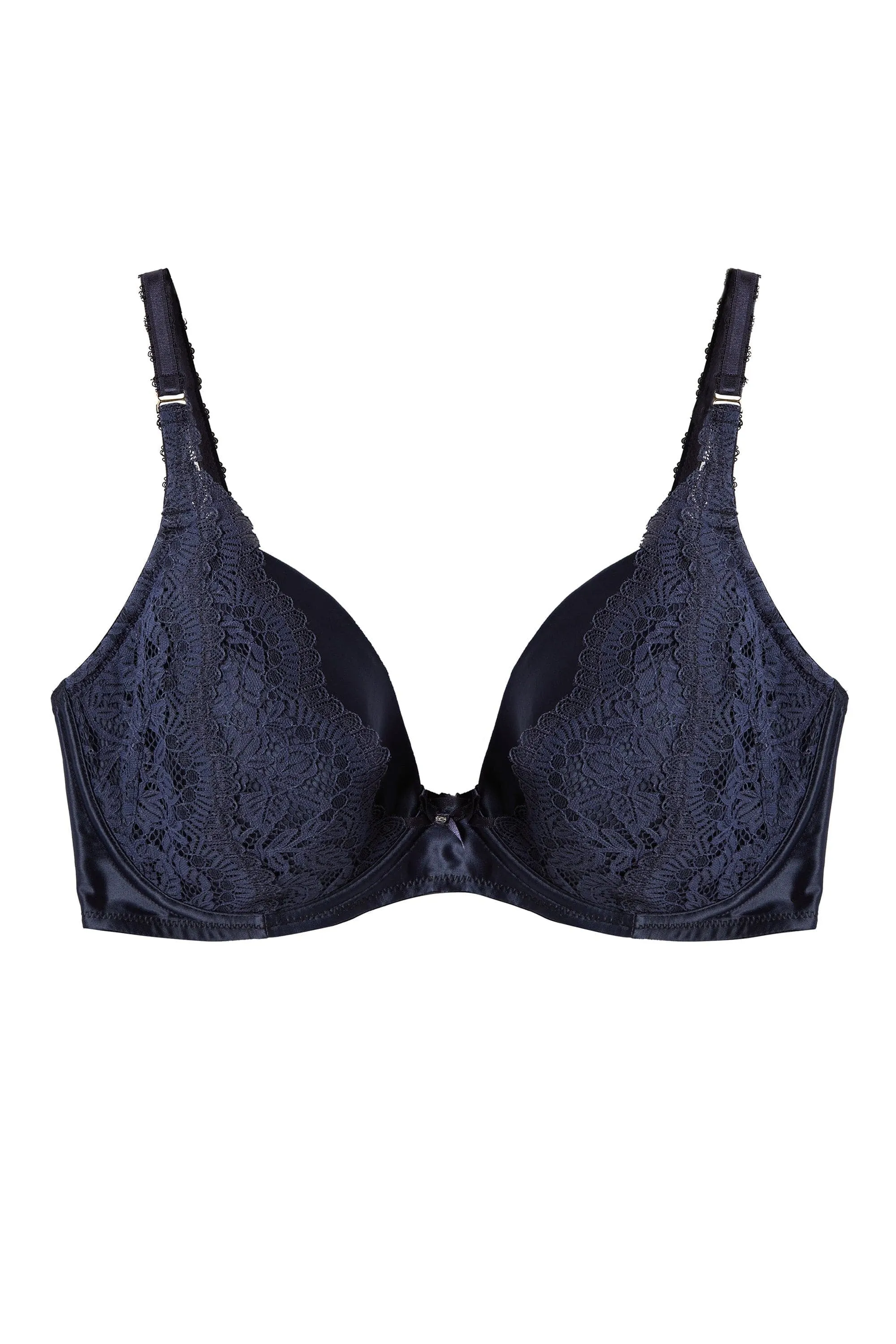 Sophia Navy Plunge & Push Up Bra