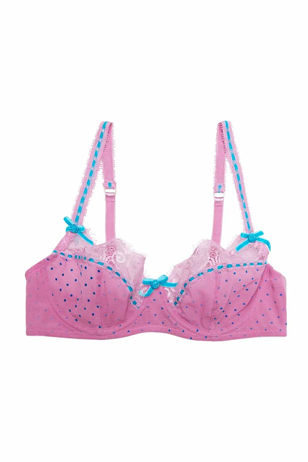 Sophia Pink High Apex Bra