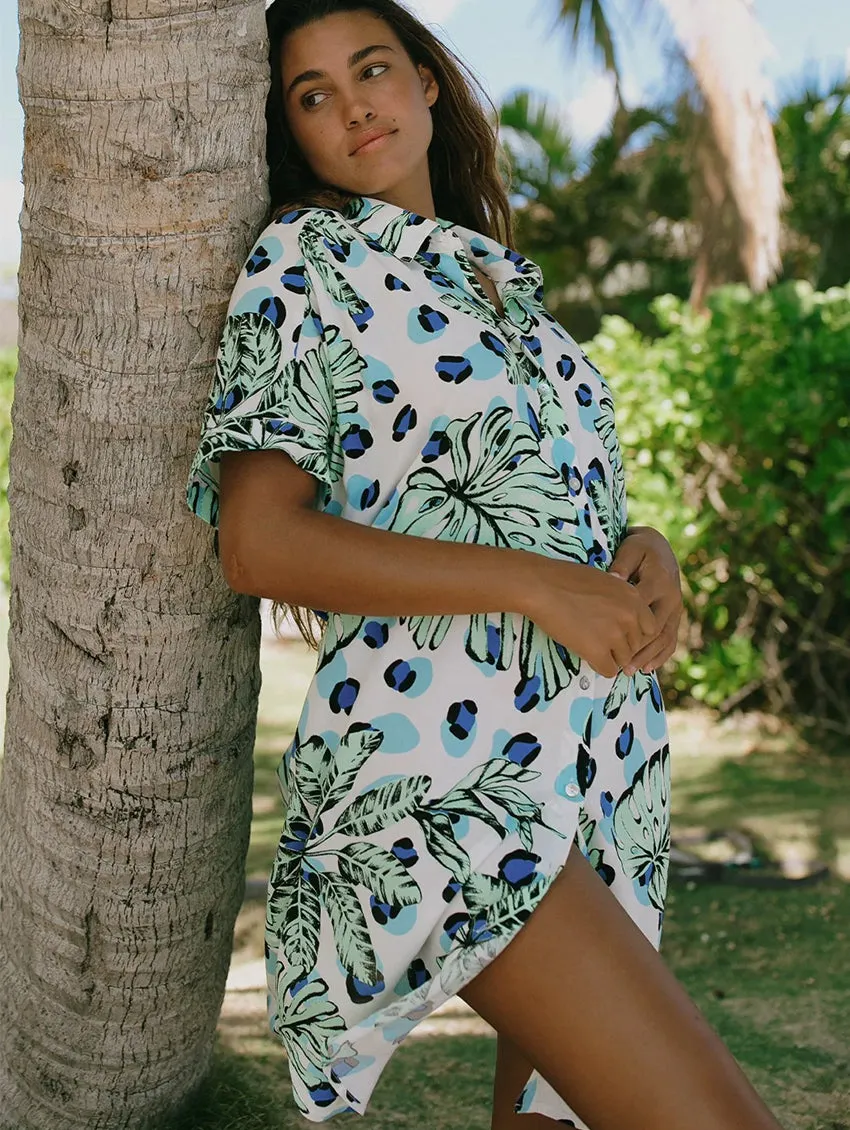 Tribal Button Down Dress