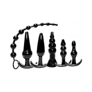 Try-curious Anal Plug Kit Black