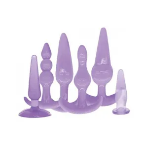 Try-curious Anal Plug Kit Purple