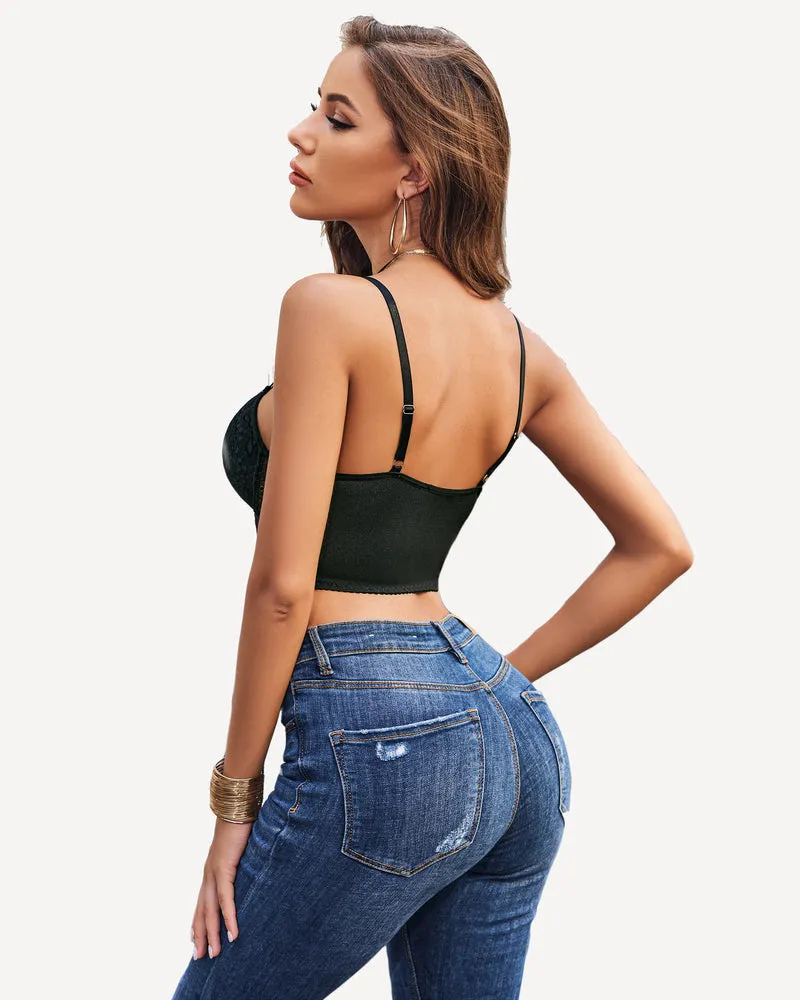 Two Layer Push Up Bustier Bralette (DE Only)