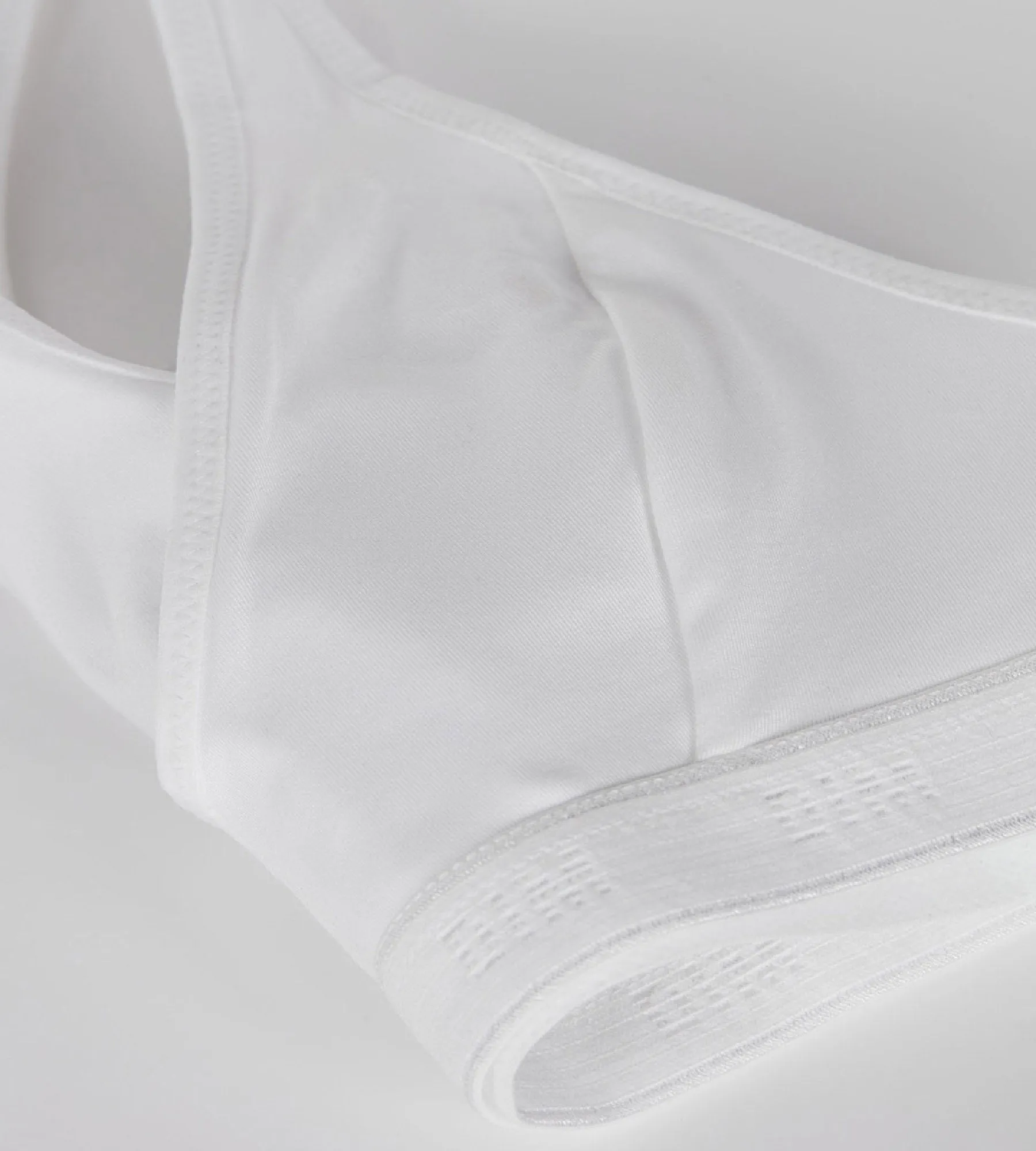 White sports bra DIM Pocket Micro Girl