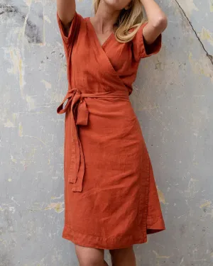 Wrap Dress with Belt